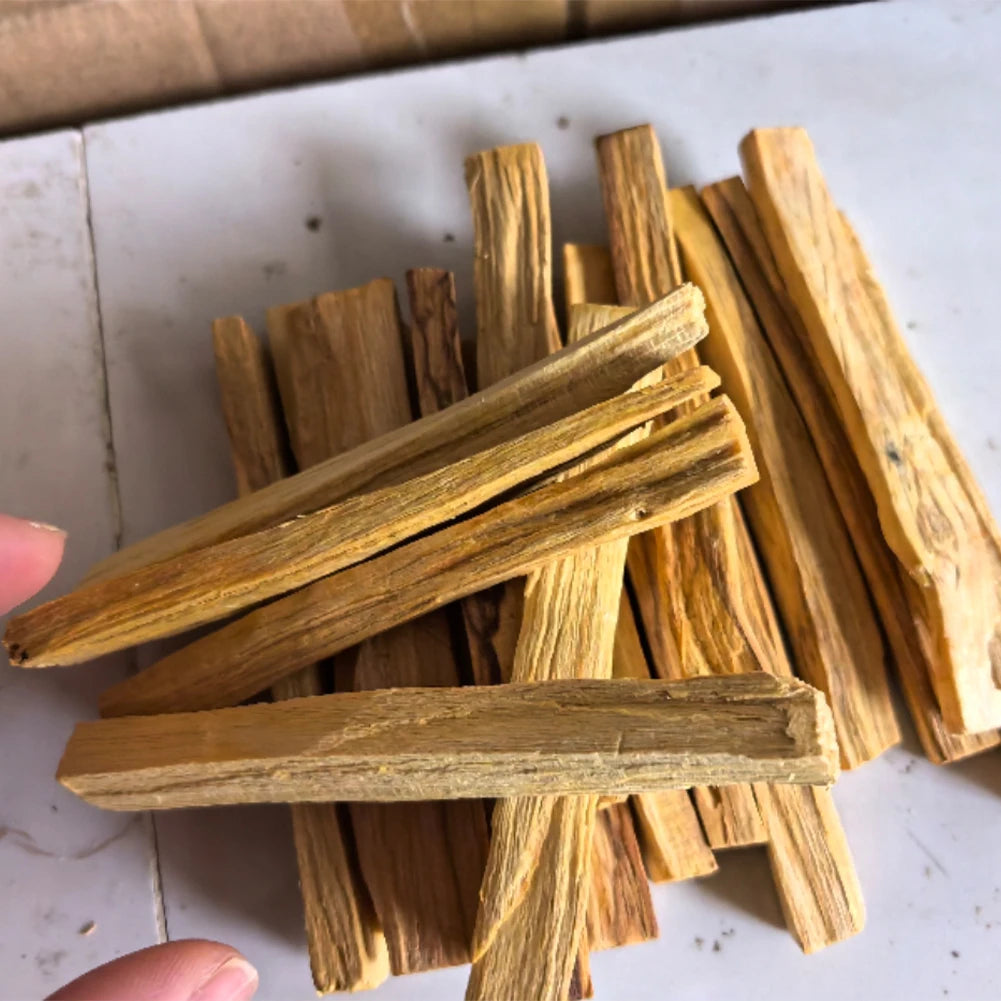 Palo Santo Wooden Aroma Diffuser Stick Purifying Healing Stress Relief Scented Aroma Sticks Smudge Sticks for Home Living Room