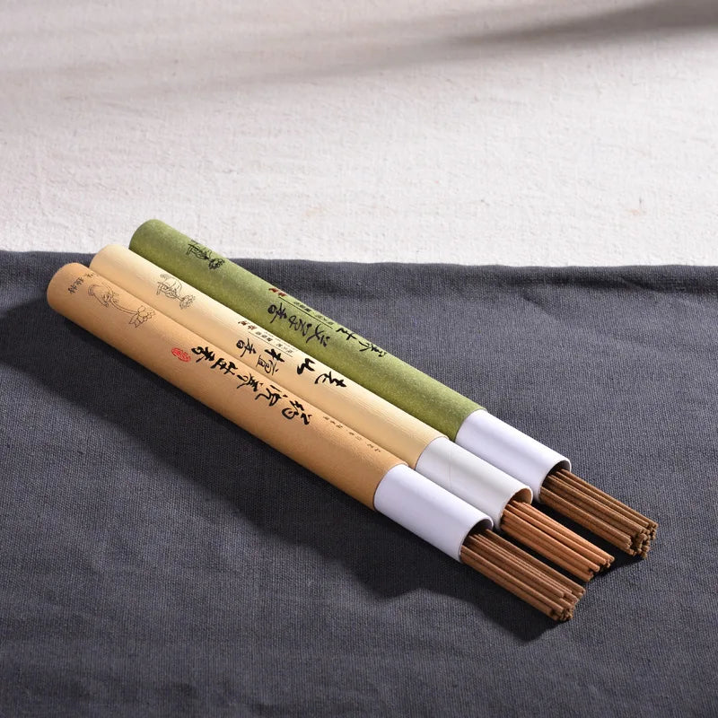 20g Line Incense Sandalwood Aloes Cypress Wood Tibetan Incense DIY Buddhist Hall Indoor Smell Burning Soothing Zen Ornaments
