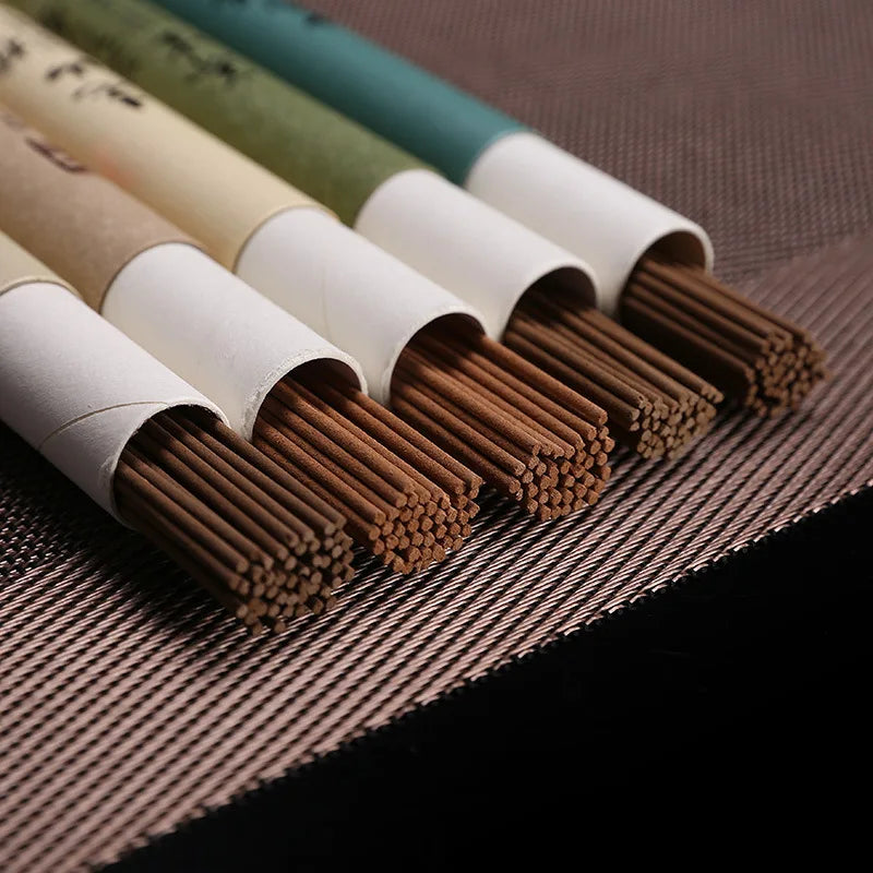 20g Line Incense Sandalwood Aloes Cypress Wood Tibetan Incense DIY Buddhist Hall Indoor Smell Burning Soothing Zen Ornaments