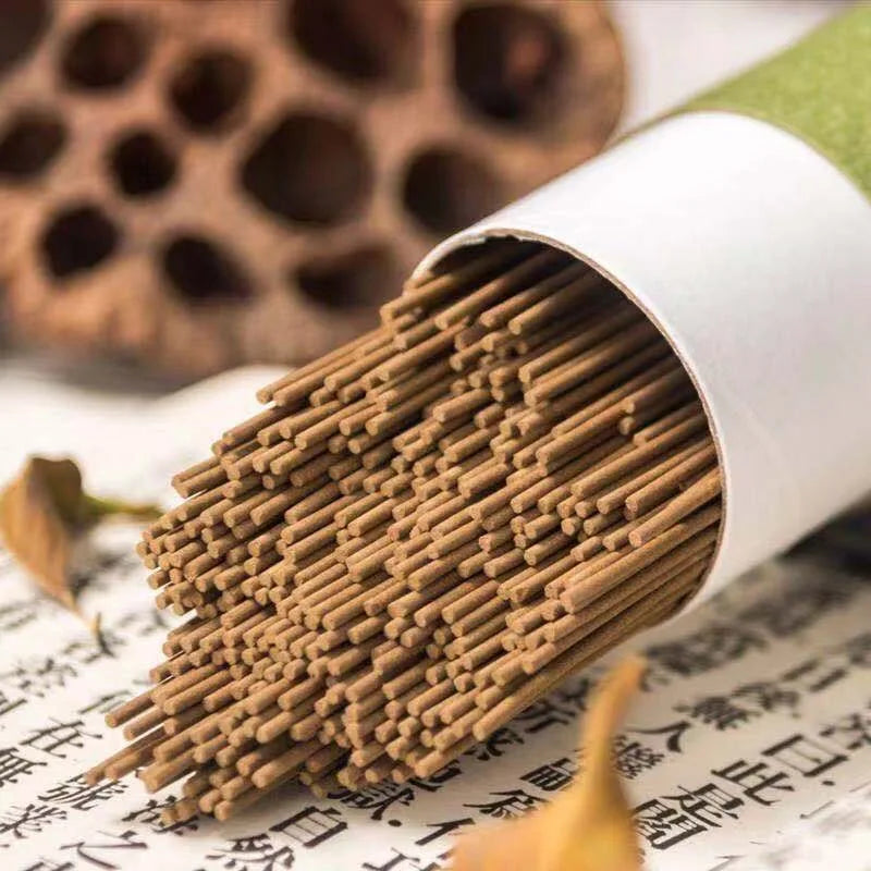 80g/200g Buddha Incense Sticks Laoshan Sandalwood Indoor Fragrance OUDH Stick Incense In Tube Wormwood Scents for Home